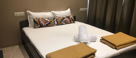 1 sovrum, gratis wi-fi och sängkläder