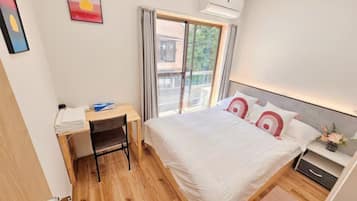 Asakusa hanabi II Comfort Double Room 203 | Blackout drapes, free WiFi, bed sheets