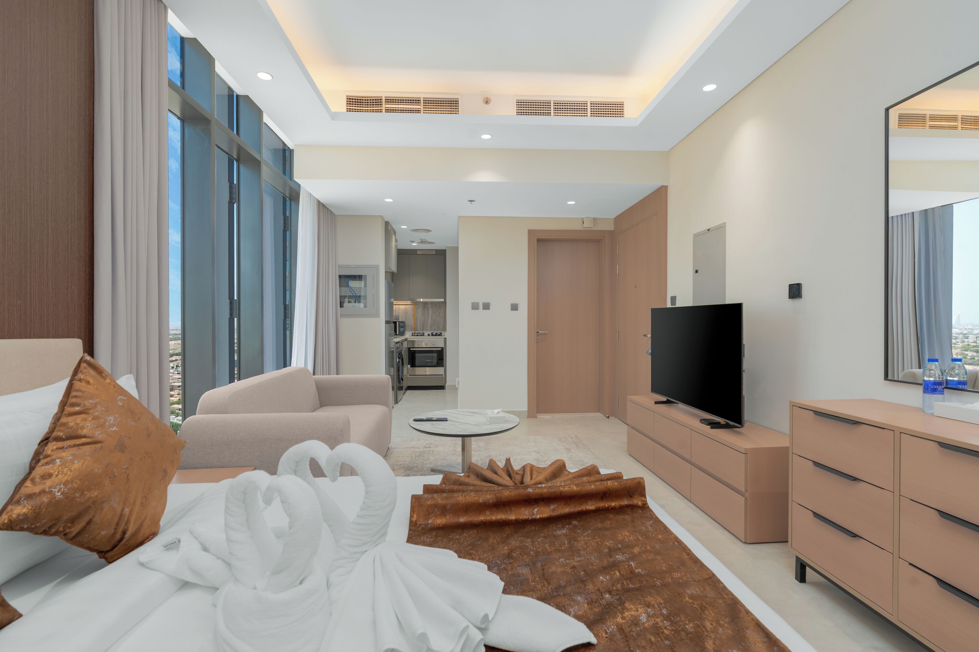 Classic Studio, City View | Iron/ironing board, free WiFi, bed sheets