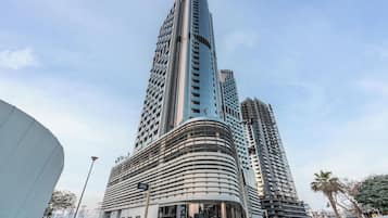 Façade de l’hébergement