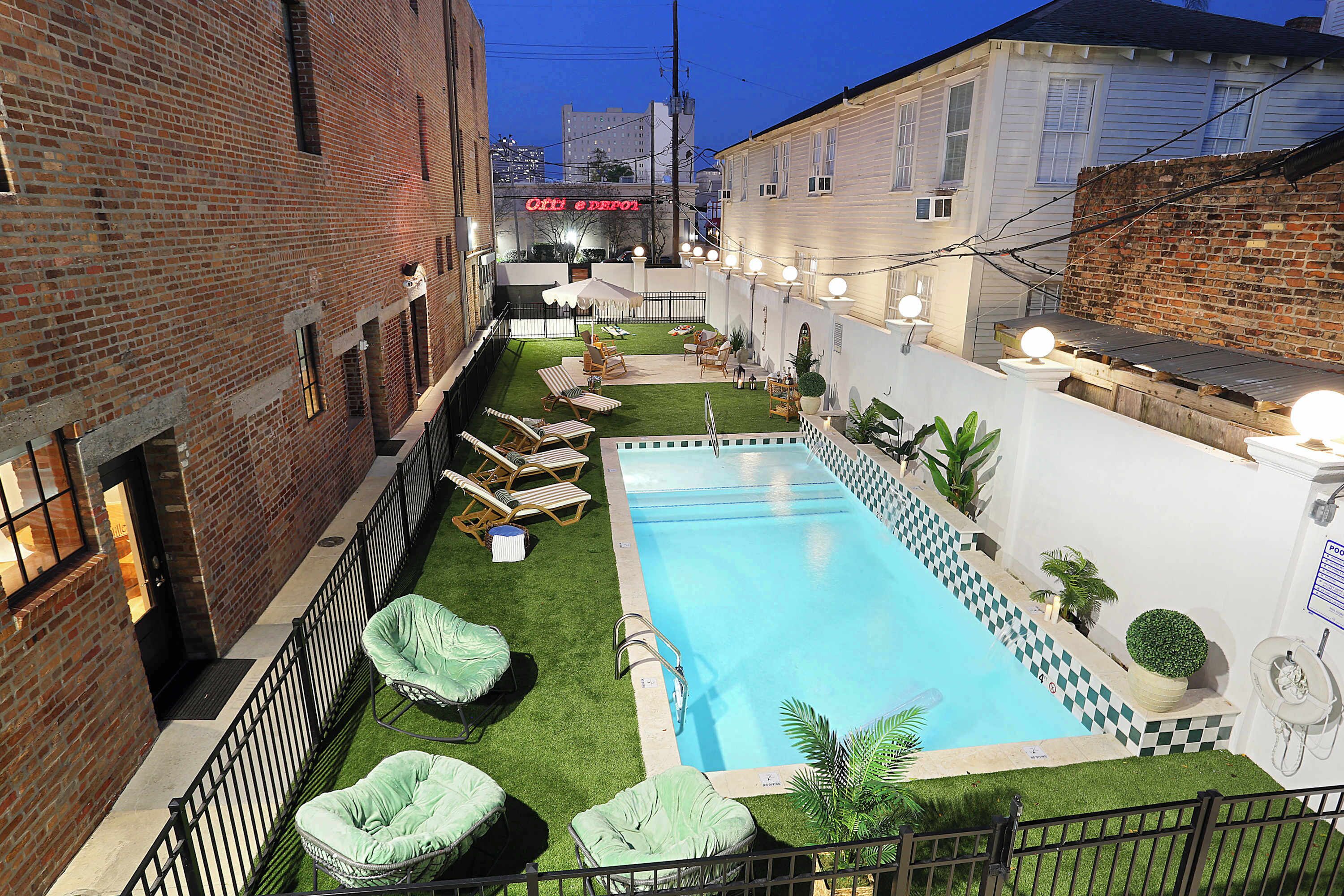 Outdoor pool