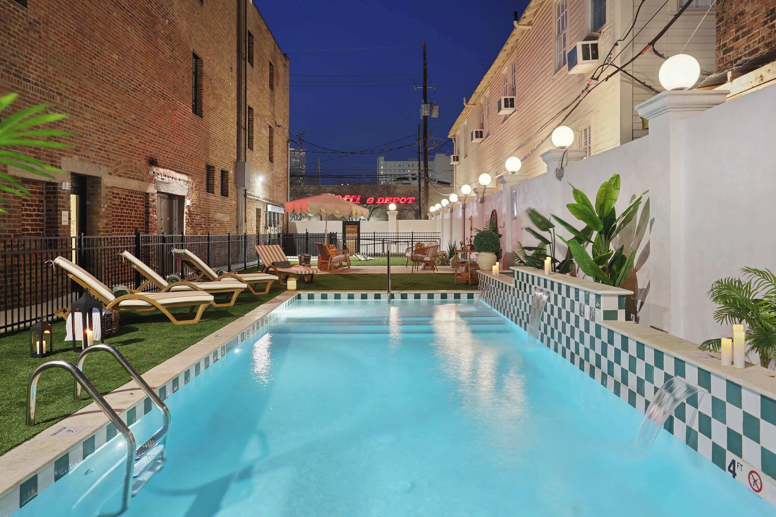 Outdoor pool