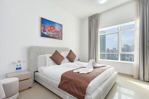 Deluxe Apartment, Balcony, Lake View | Free WiFi, bed sheets - Samaya Holiday Homes Lake City Suits  (Dubai)
