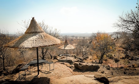 Terrace/patio. Comar Lodge
