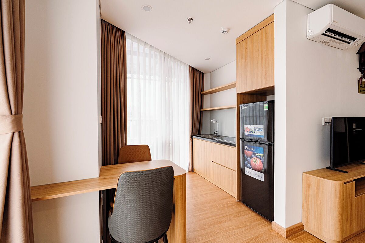 Phòng Executive | Minibar, két bảo mật tại phòng, màn/rèm cản sáng 