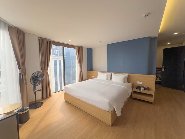 Chambre Prestige | Minibar, coffre-fort, rideaux d’obscurcissement