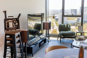 Interior - SkyHaus - City & Fireworks View 2 Bed Apartment (Lidcombe)