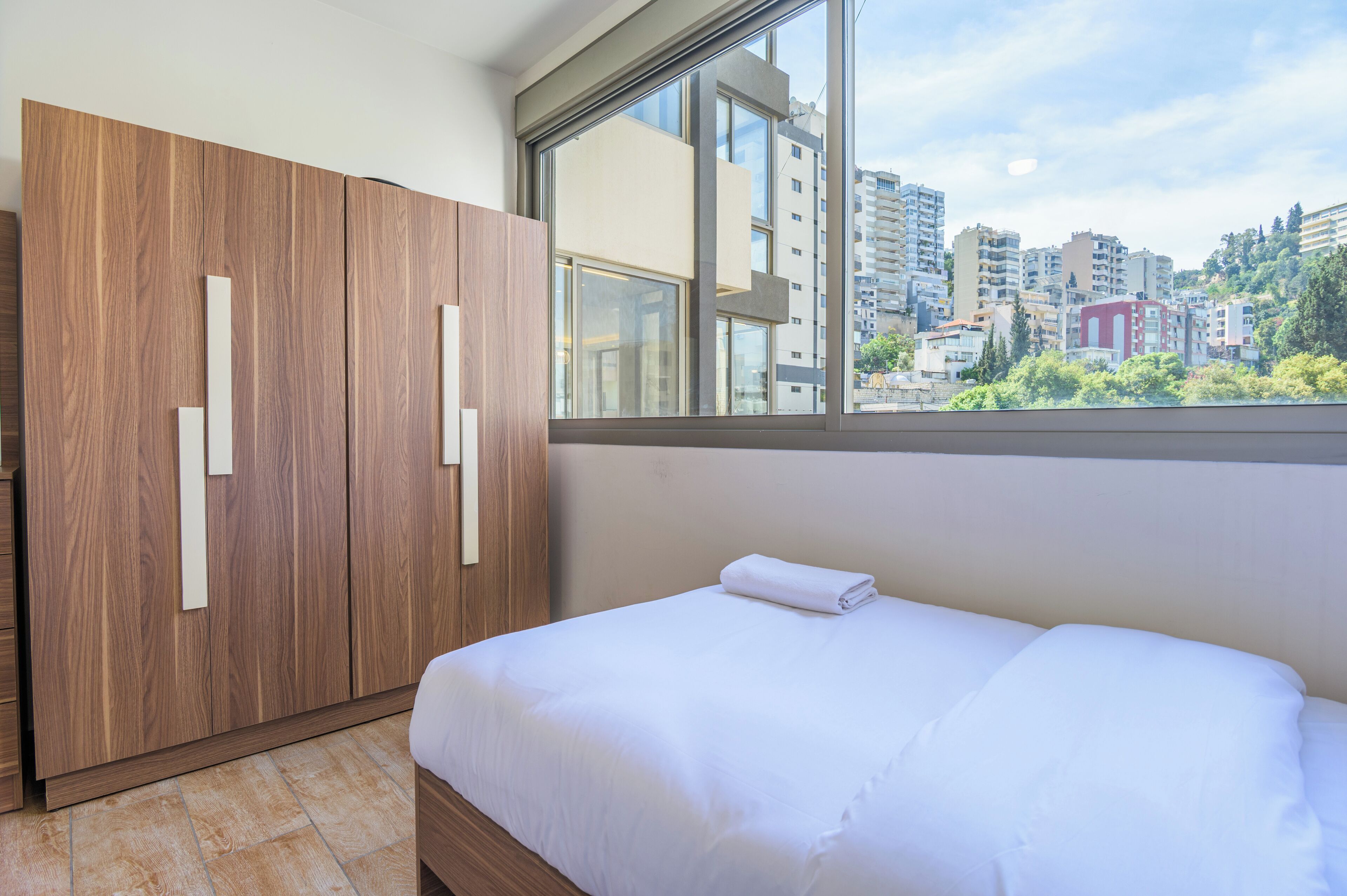 Apartment, 3 Bedrooms, Kitchen, City View | Egyptian cotton sheets, premium bedding, individually decorated