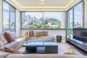 Living area - Alti 3-BR Apt by Santa Maria Jal el Dib (Jal El Dib)