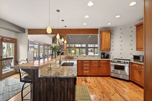 Fridge, oven, dishwasher, coffee/tea maker - Winter Park Getaway w/ Fireplace, Game Room & Easy Resort Bus | Elk Court Lodge (Winter Park)