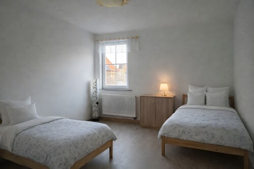 Apartment 'Herrrenhaus Gut Buchenhof' with Mountain View, Shared Terrace and Wi-Fi