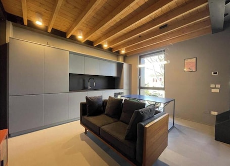 Interior. Charming Green Building Apartment in Cesena Comfort Meets Sustainability