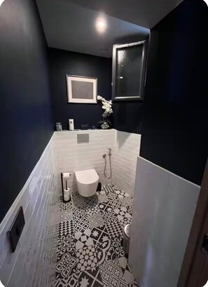 Shower, hair dryer, towels, soap - Villa Provençale in Vaucluse (Piolenc)