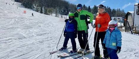 Skiing