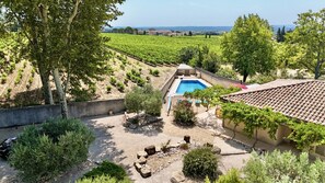 Pool - Provencal house in the heart of the vineyards (Gigondas)