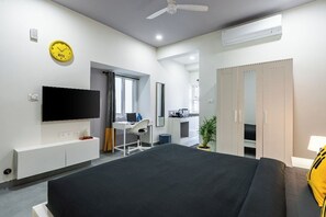 Kahden hengen deluxe-huone | Ilmainen Wi-Fi, vuodevaatteet