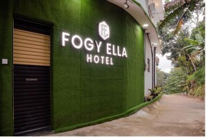 Overnatningsstedets facade