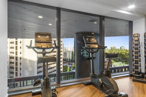 Fitness facility - Bright 1-Bed Apartment in Brisbane CBD (Brisbane City)