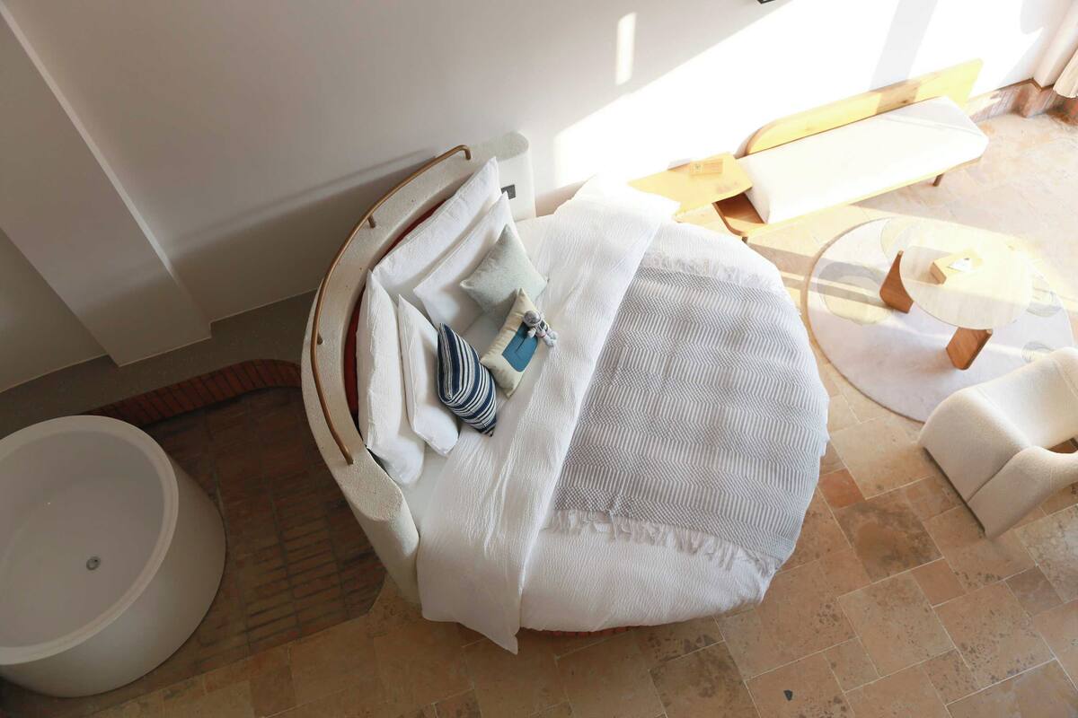 Familien-Suite, Bergblick | Hochwertige Bettwaren, Daunenbettdecken, Schreibtisch