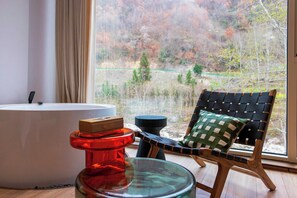 Signature-Doppelzimmer, Bergblick | Ausblick vom Zimmer