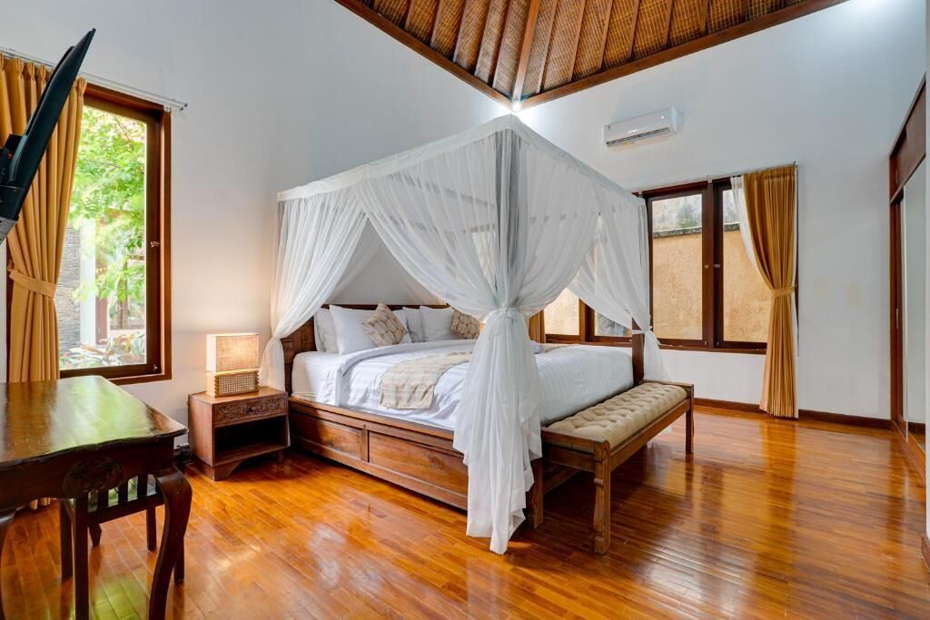 Villa, Terrasse, Gartenblick | Zimmersafe, kostenloses WLAN