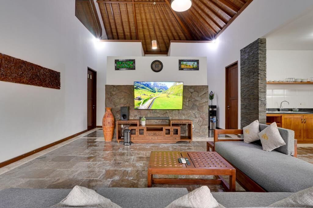 Villa, Terrasse, Gartenblick | Wohnbereich