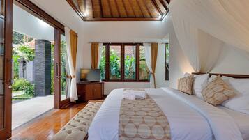 Villa, Patio, Garden View | In-room safe, free WiFi, bed sheets