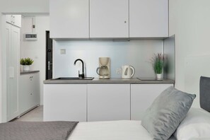 Iron/ironing board, travel cot, WiFi, bed sheets - Cozy Studio in Jastrzebia Gora | Terrace and Playground (Jastrzębia Góra)