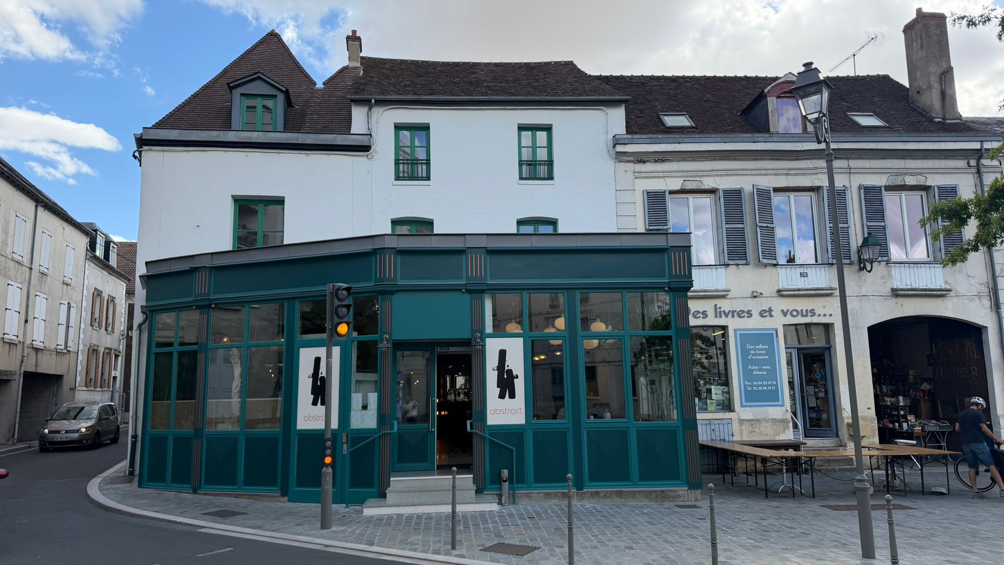 Façade de l’hébergement