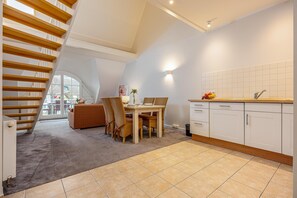 Interior - Maisonette apartment on the Baltic Sea beach (Dierhagen)