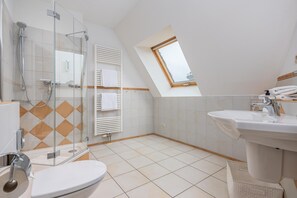 Hair dryer, towels - Maisonette apartment on the Baltic Sea beach (Dierhagen)