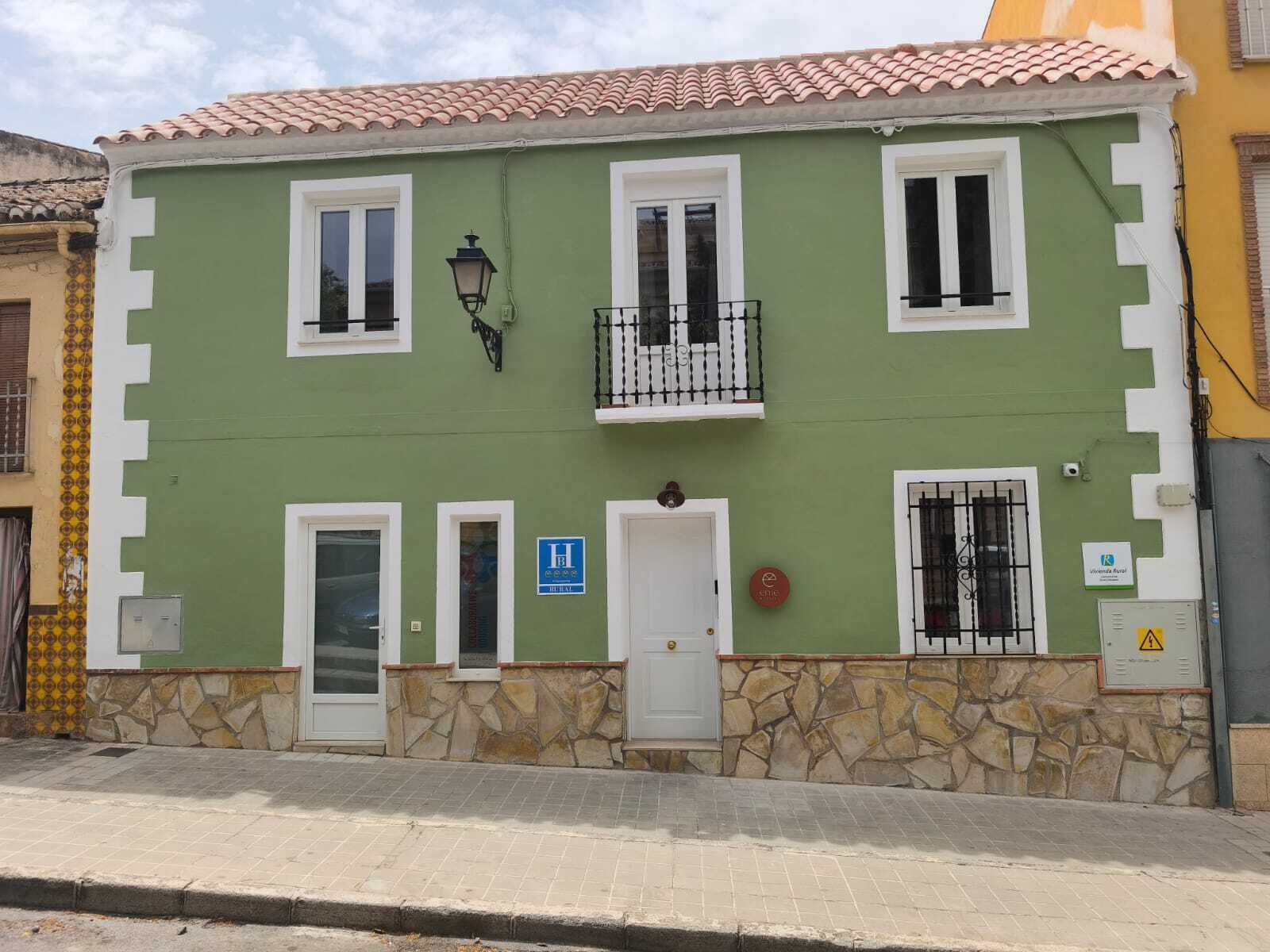 Façade de l’hébergement