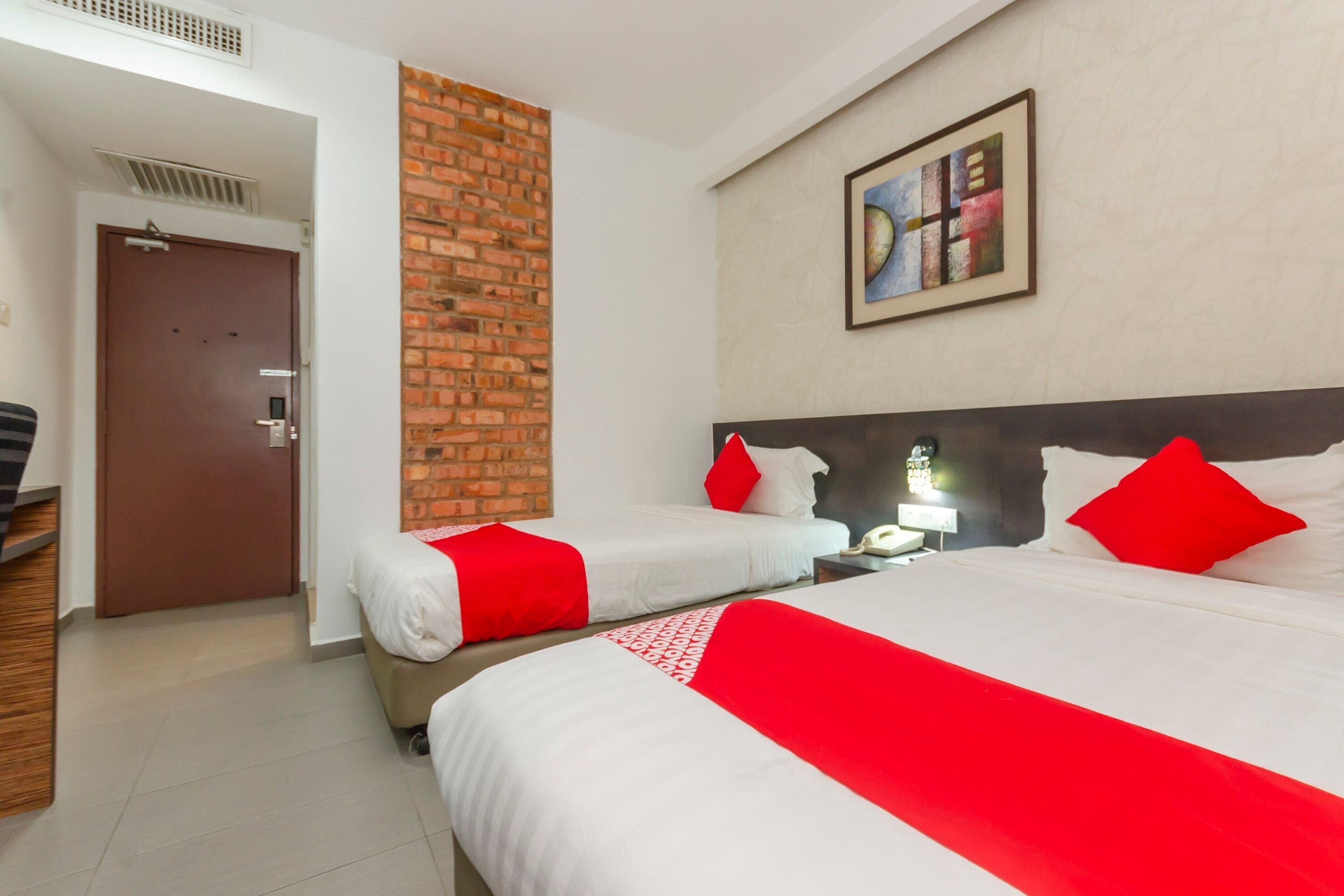 豪華雙床房 | 免費無線上網、床單