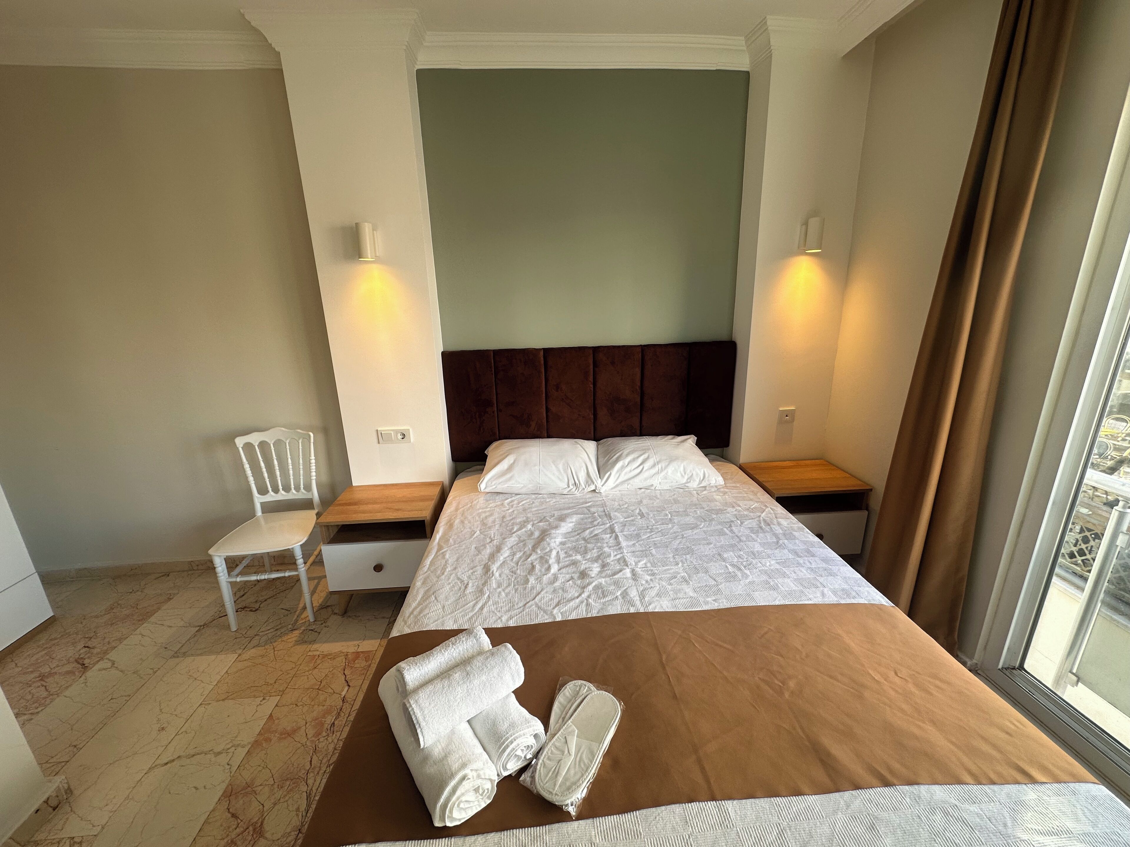 Comfort-Apartment, 1 Schlafzimmer, Küche, eingeschränkter Meerblick