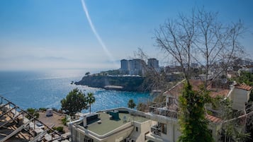 Blick von der Unterkunft