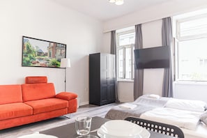 Basic-Apartment | Ausblick vom Zimmer