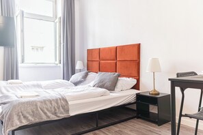 Basic-Apartment | Bügeleisen/Bügelbrett, kostenloses WLAN