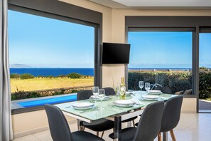 Dining - Aqua Natura Villas - Villa Delfinus (Rhodes)