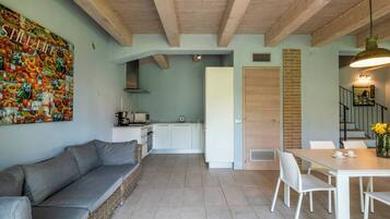 Chalet, 2 chambres, balcon, vue jardin | Intérieur