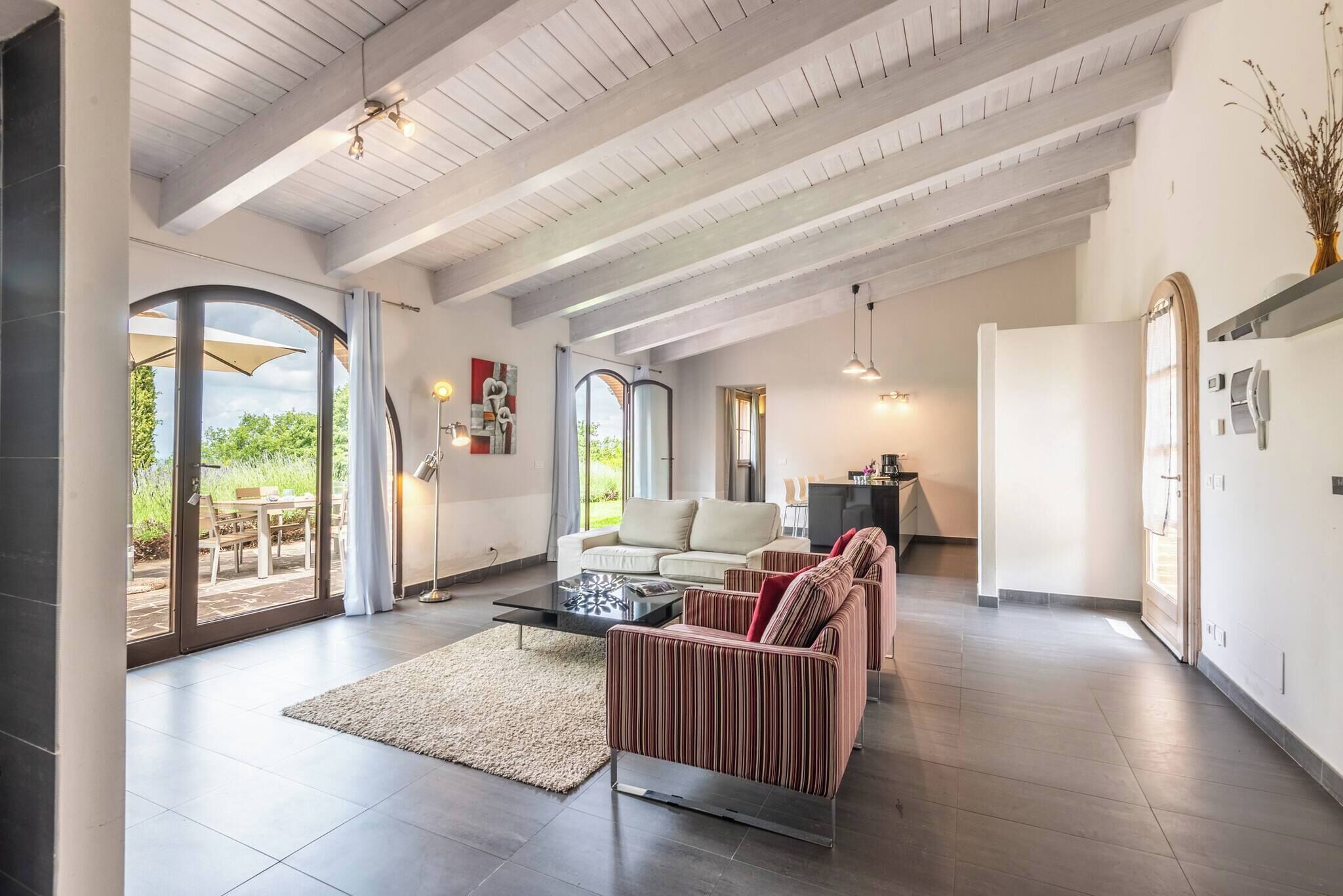 Chalet, 2 chambres, fumeur, balcon | Salle de séjour