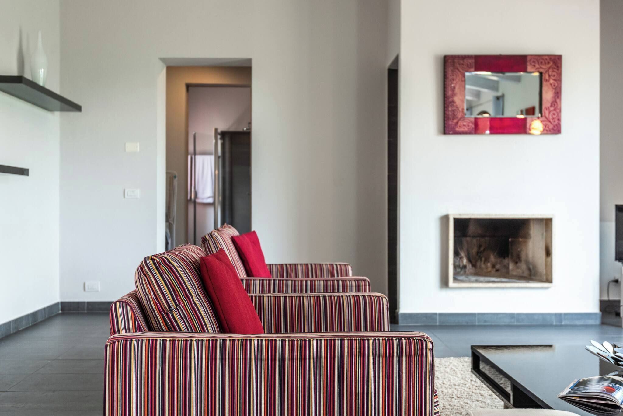 Chalet, 2 Schlafzimmer, Raucher, Balkon | Wohnzimmer