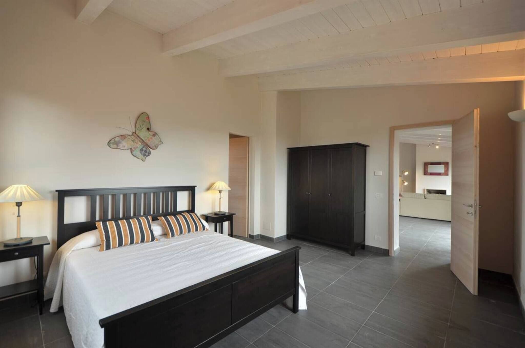 Chalet, 2 chambres, fumeur, balcon