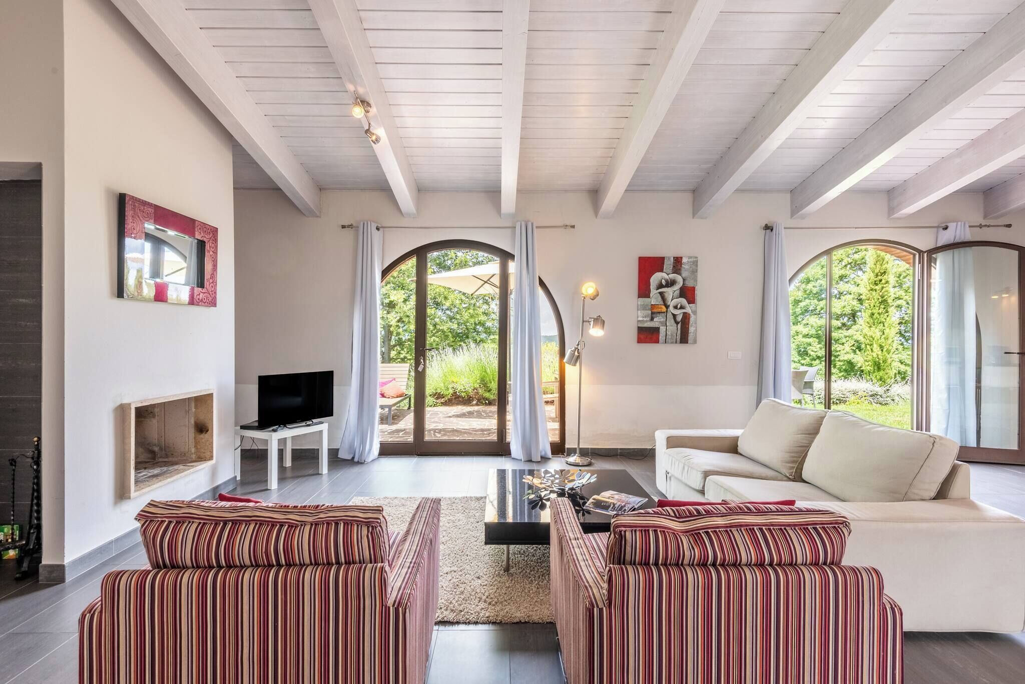 Chalet, 2 chambres, fumeur, balcon | Salle de séjour