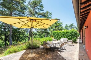 Apartment, 3 Bedrooms, Balcony, Garden View | Terrace/patio - Villa Pesca Amazing House in the Heart of Tuscany (Trequanda)