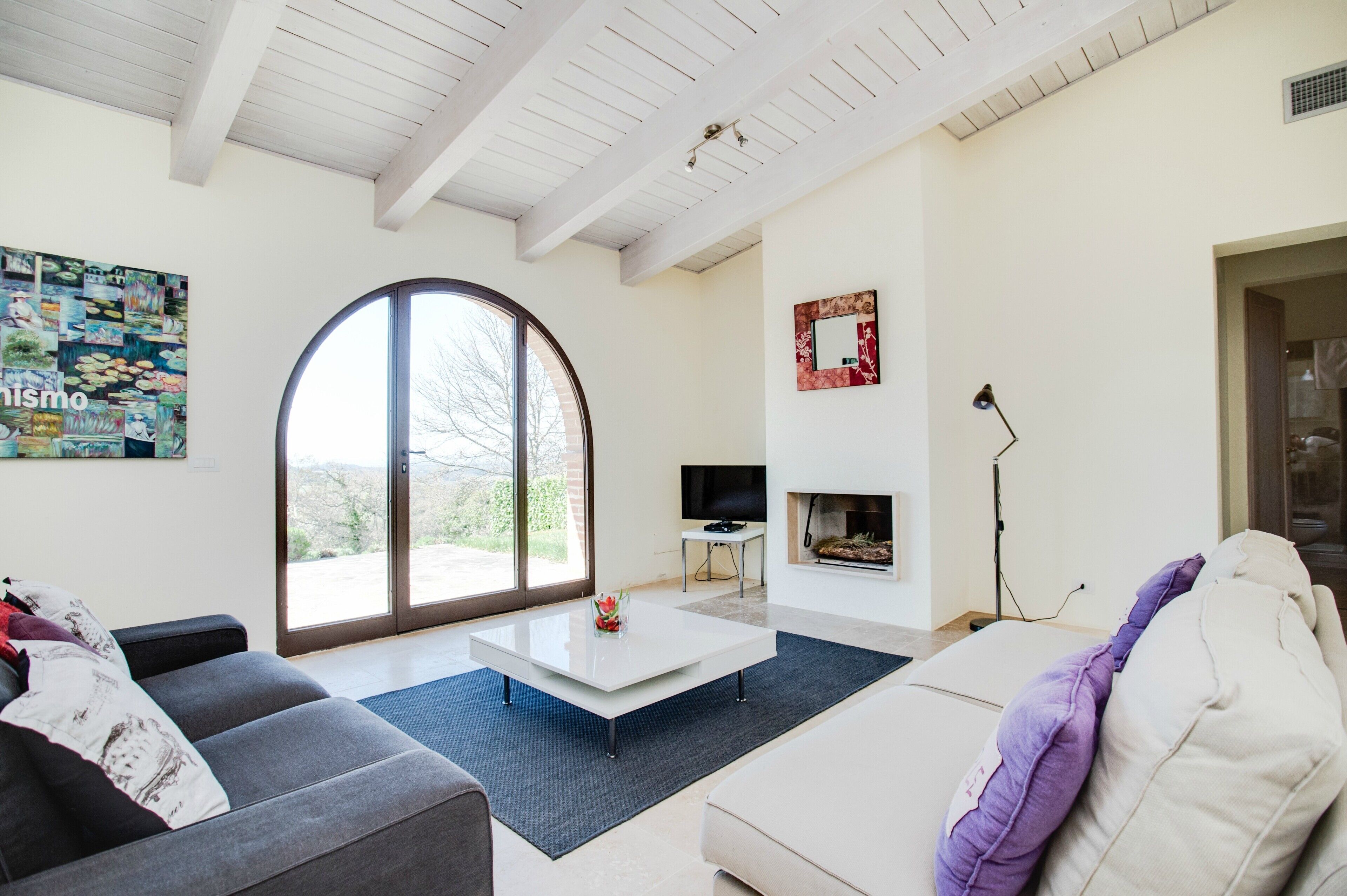 Chalet, 2 Schlafzimmer, Raucher, Balkon | Wohnzimmer