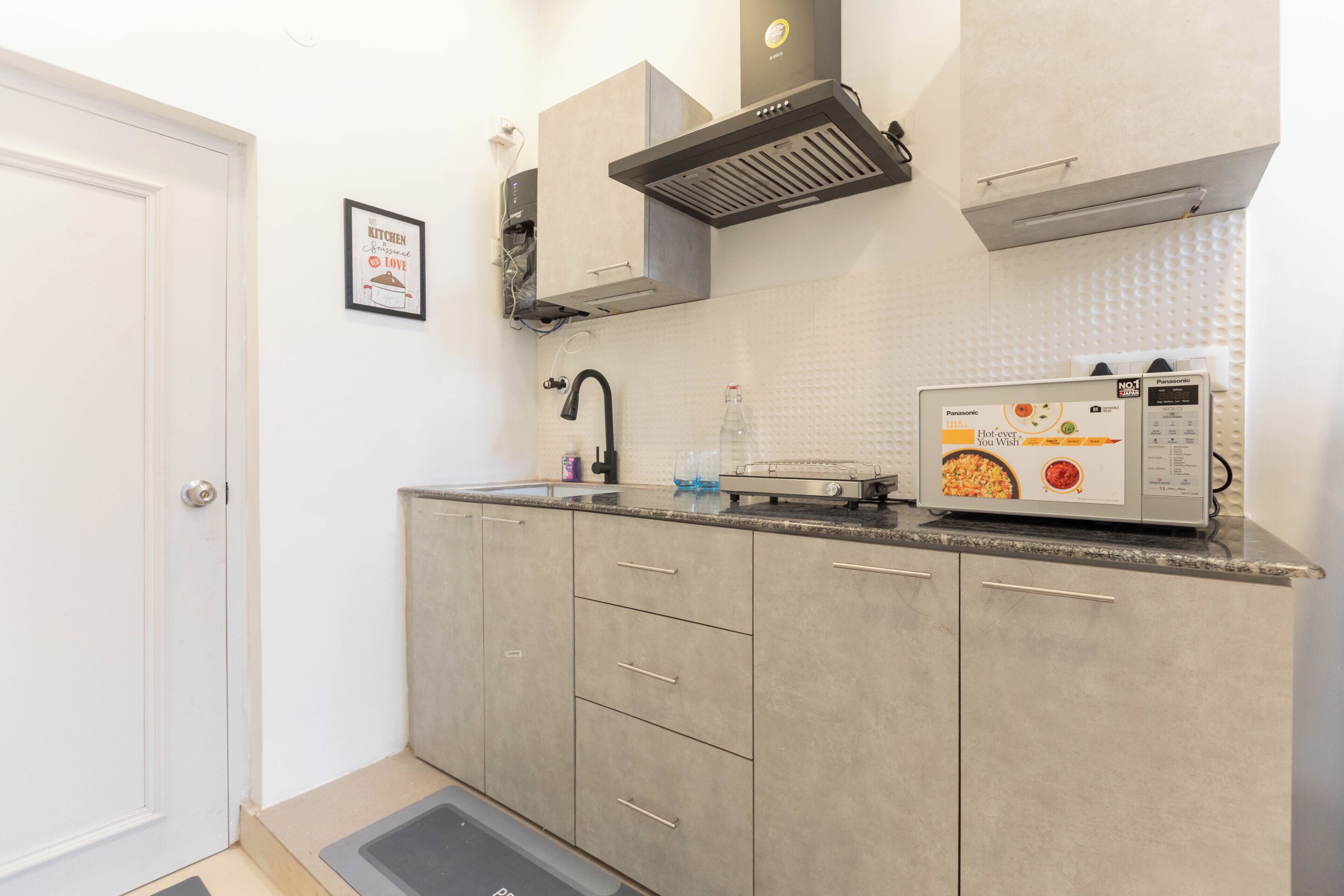 公寓 (3 Bedrooms) | 私人厨房 | 冰箱、微波炉、厨具/餐具