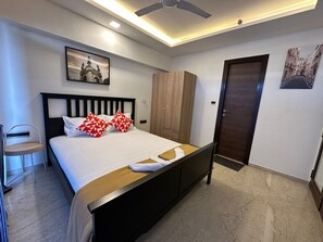 1 Schlafzimmer, kostenloses WLAN, Bettwäsche