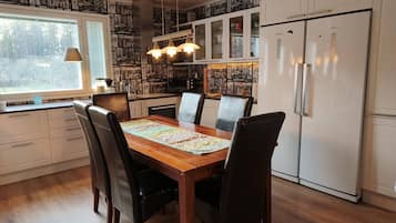 Ferienhaus, 6 Schlafzimmer, barrierefrei, Raucher | Esszimmer