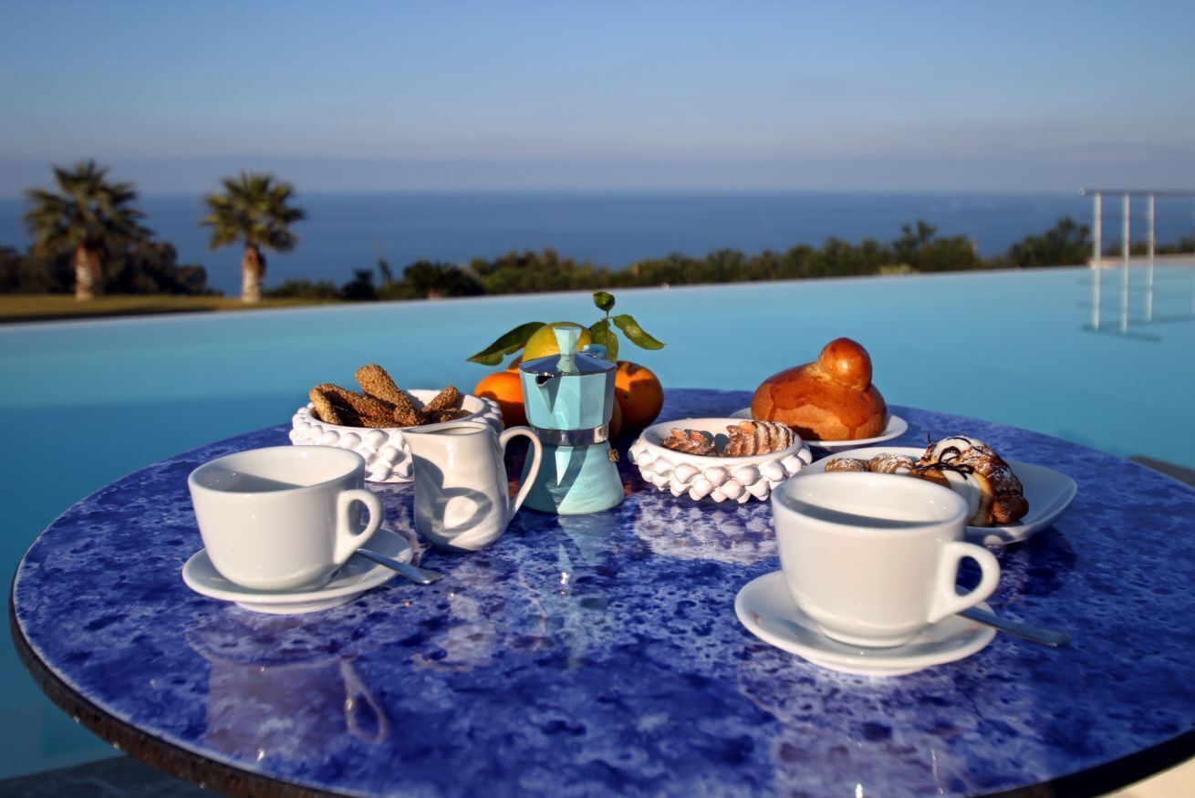 Una piscina riscaldata