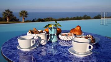 Una piscina riscaldata